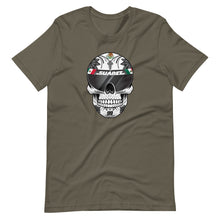 Load image into Gallery viewer, Helmet Visor Skull t-shirt