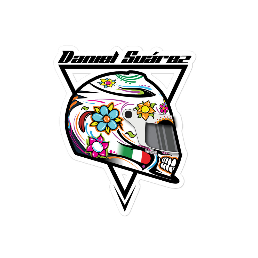 Skull Helmet Sticker – Daniel Suárez Racing Shop